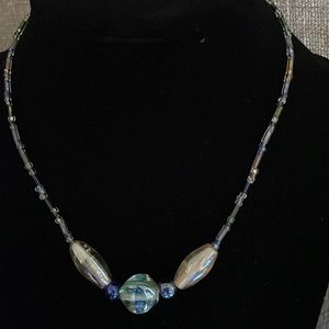 Glass necklace